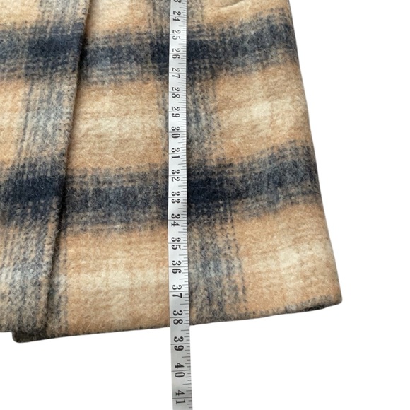 Madewell Courton Cocoon Coat in Plaid,size S - Picture 14 of 15